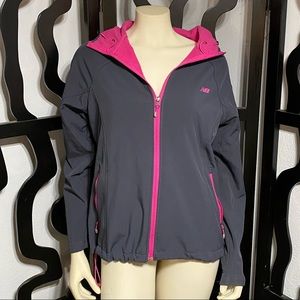 New Balance Gray & Pink Jacket